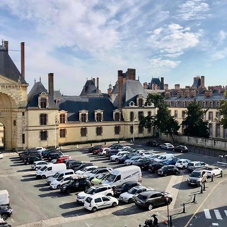 Vue Chateau Fontainebleau - Chez Lydia Bagian luar foto